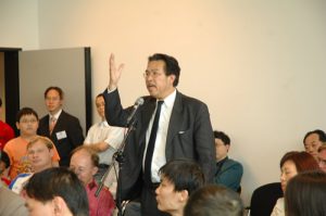 荷兰华人社团联合会副主席何天顺先生竞选欧洲议会议员预备会议发言